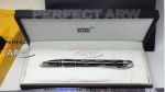 Perfect Replica AAA Montblanc Starwalker Black And White Ballpoint Pen